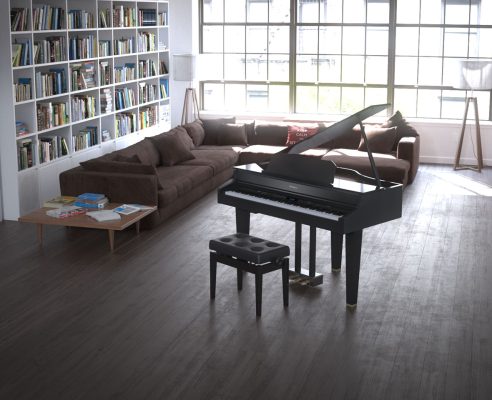 Roland GP607: sáng bừng không gian sống của bạn. 4 Đàn piano điện Roland GP607